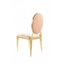 Стул SIGNAL KING Velvet Bluvel 28 бежевый/золотой